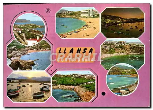 Cartes postales moderne Llansa Costa Brava