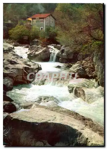 Cartes postales moderne La Cote d'Azur miracle de la nature Gorges du Loup Les Cascades