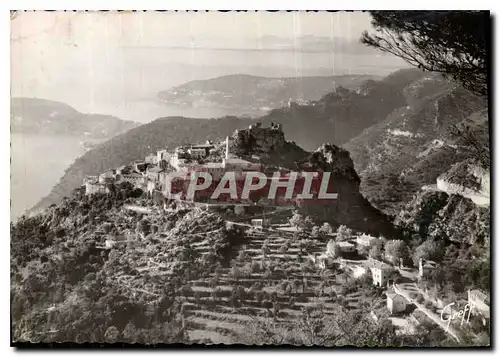 Cartes postales moderne Eze Alpes Maritimes Vue generale