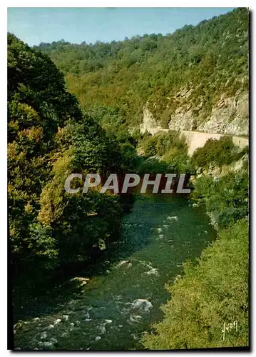 Moderne Karte Couleurs et Lumiere de France Gorges de la Siaule