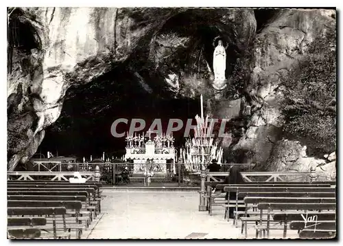 Moderne Karte Lourdes La Grotte Miraculeuse