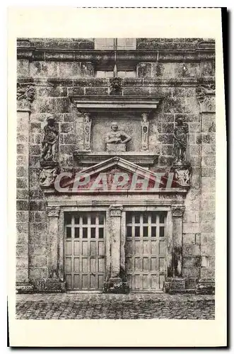 Ansichtskarte AK Chateau de Fontainebleau La Porte de l'Escalier de la Grande vis Cour Ovale