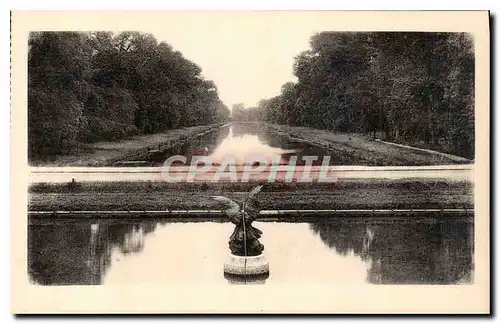 Ansichtskarte AK Chateau de Fontainebleau Le Canal