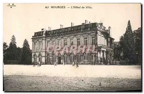 Cartes postales Bourges L'Hotel de Ville