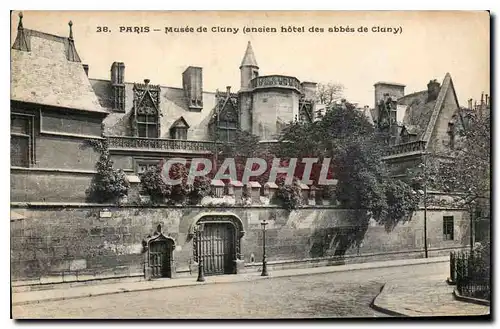 Ansichtskarte AK Paris Musee de Cluny ancien hotel des abbes de Cluny