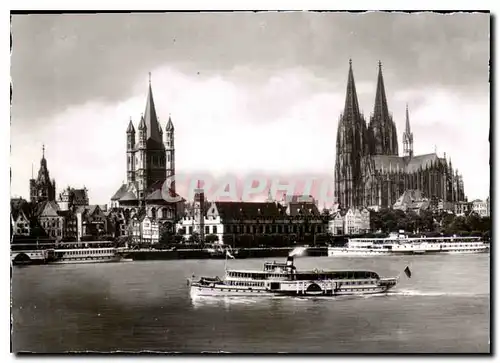 Cartes postales moderne Cologne Rhin