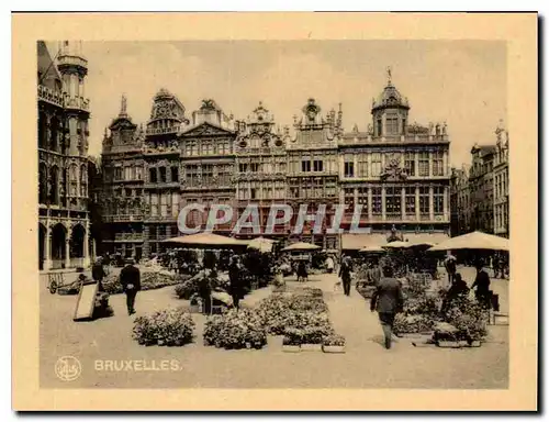 Moderne Karte Bruxelles La Grand Place