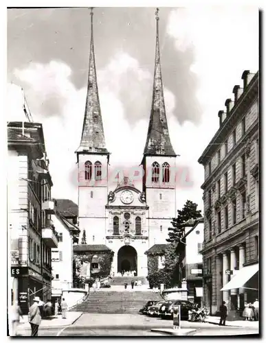 Moderne Karte Luzern Hotkirche