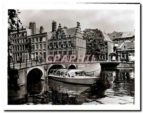 Moderne Karte Amsterdam Grimburgwal Maison sur les trois canaux