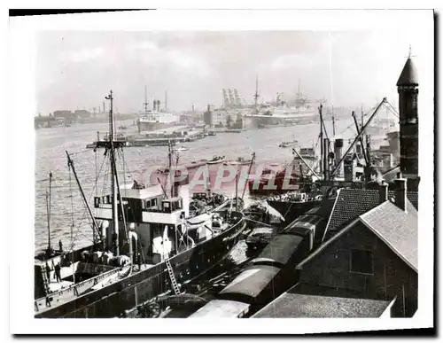 Cartes postales moderne Amsterdam Vue sur le Port