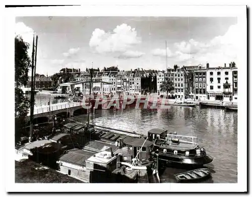 Cartes postales moderne Amsterdam Amstel avec le Pont Maiger