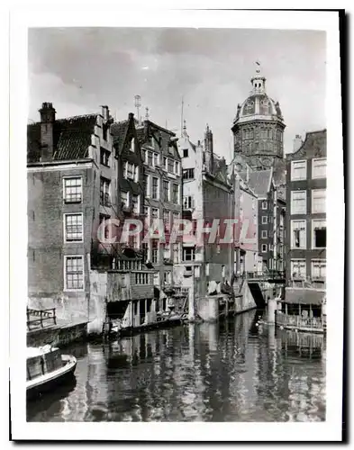 Cartes postales moderne Amsterdam 't Kolkje le plus ancien quartier de la ville