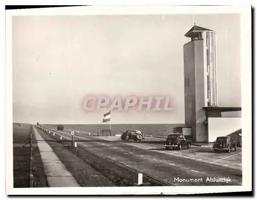 Moderne Karte Monument Afsluitdijk