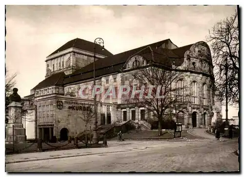 Moderne Karte Freiburg Stadt Buhnen Grobes Huas und Theaterlichtspiele