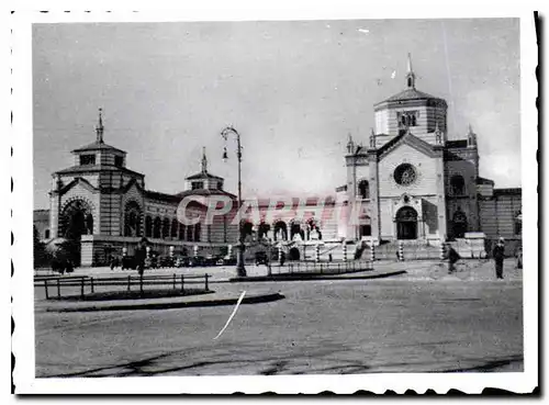 Moderne Karte Milano Cimitero Monumentale