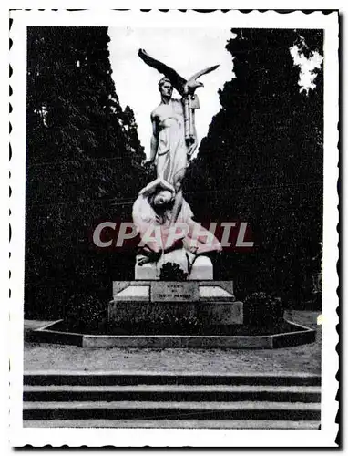 Moderne Karte Milano Cimitero Monumentale Monument aux Fascites Tombes pour la Patrie Scupt