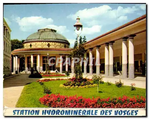 Moderne Karte Station Hydrominerale des Vosges