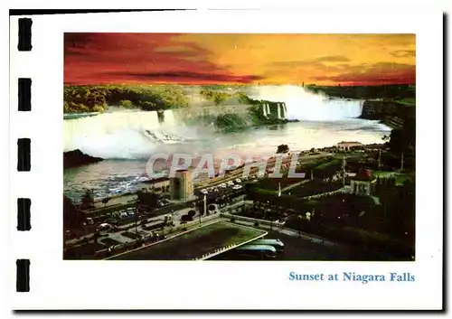 Cartes postales moderne Sunset at Niagara Falls