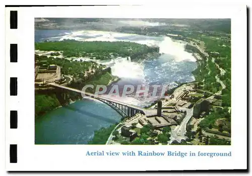 Cartes postales moderne Aerial view with Rainbow BRidge in foreground