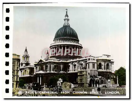 Cartes postales moderne Paul's Cathedral from Cannon Street London