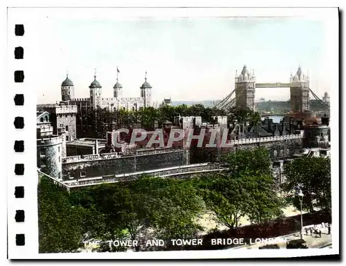 Cartes postales moderne The Tower and Tower Bridge London