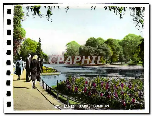 Moderne Karte St James Park London