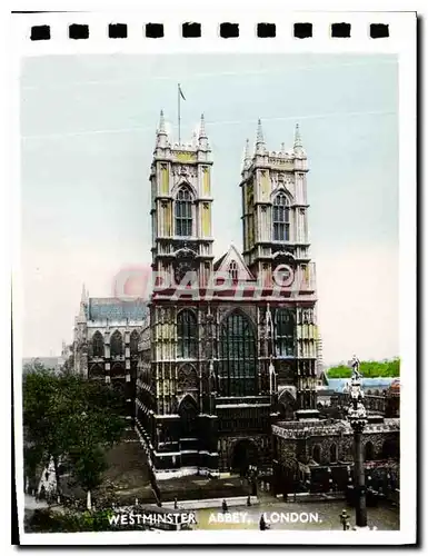 Moderne Karte Westminster Abbey London