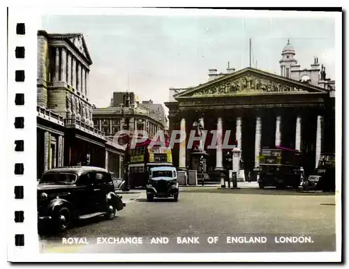 Cartes postales moderne Royal Exchange and Bank of England London