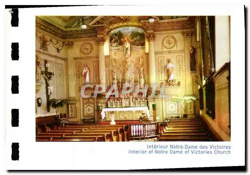Cartes postales Interieur Notre Dame des Victoires