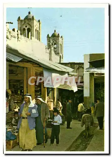 Cartes postales Nazareth La Marche Vie animee de la rue