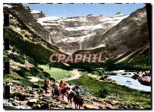 Cartes postales Gavarnie Retour du Cirque