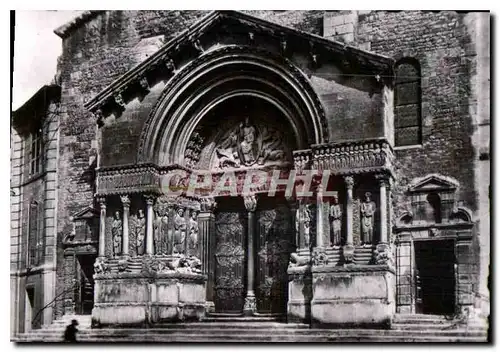 Cartes postales moderne Arles Portail de l'Eglise Saint Trophime