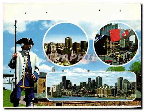 Cartes postales moderne Montreal Quebec Differentes vues de Montreal