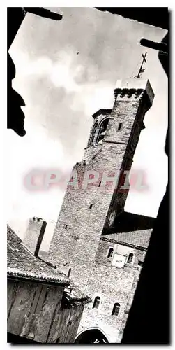 Cartes postales moderne Cordes Cite fortifiee de 1222 Le Clocher et le Beffroi vus de la Maison du Grand Veneur