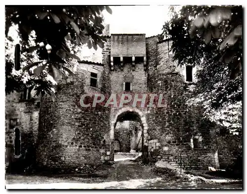 Moderne Karte Cordes Cite fortifiee de 1222 La Porte de la Jane