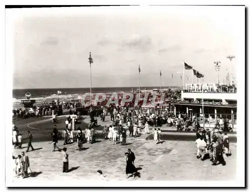 Moderne Karte Scheveningen Boulevard met Palace terrassen