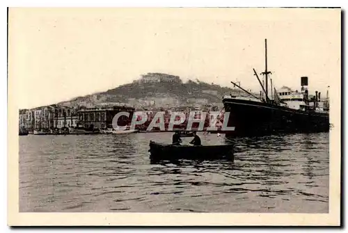 Cartes postales moderne Napoli Castel S Elmo visto dal Porto
