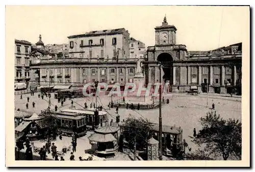 Cartes postales moderne Napoli Piazza Dante