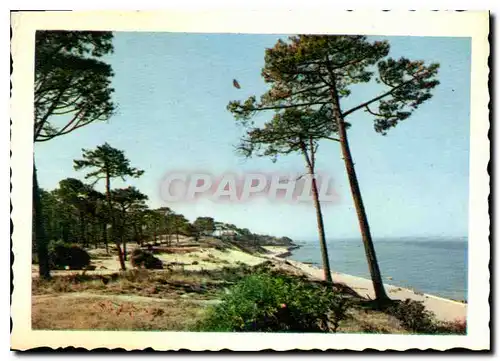 Moderne Karte Le Plade des Abatilles au fond la Corniche