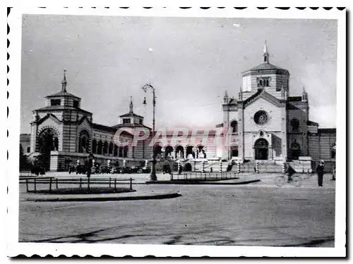 Moderne Karte Milano Cimitero Monumentale