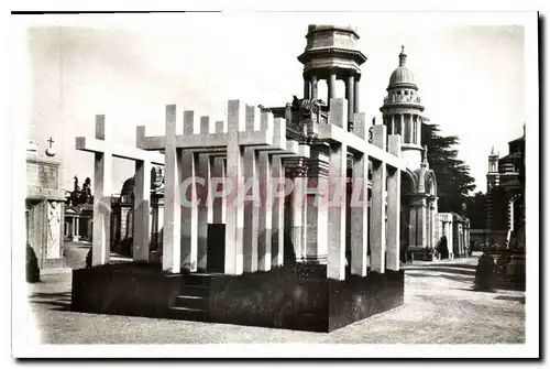 Moderne Karte Milano Cimitero Monumentale