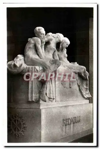 Moderne Karte Milano Cimitero Monumentale monument famille Redaelli