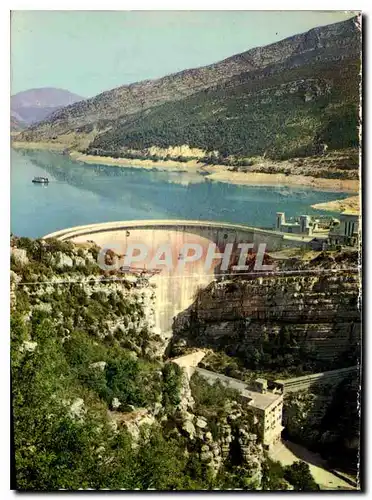 Cartes postales moderne Barrage de Castillon Basses Alpes
