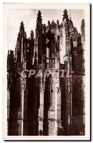 Cartes postales moderne Mont St Michel l'Abside de l'Eglise XV siecle