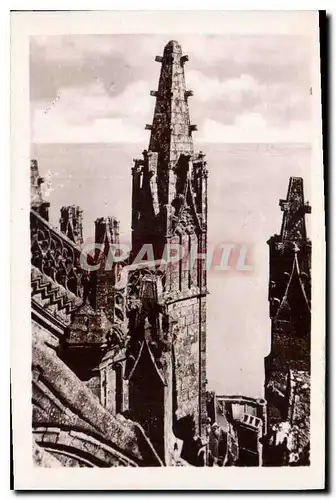 Cartes postales moderne Mont St Michel l'Escalier de dentelle