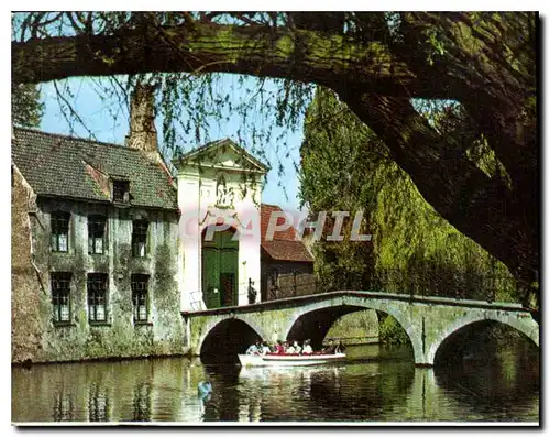 Cartes postales moderne Brugge Entree du Beguinage princier
