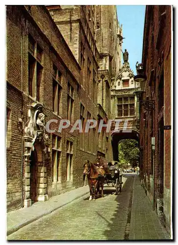 Cartes postales moderne Brugge Rue de l'Ane Aveugle avec le Pont des Soupirs