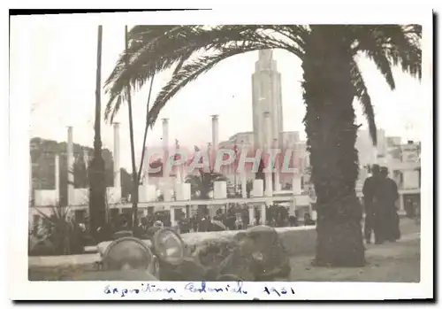 Photo Exposition coloniale 1931 Paris