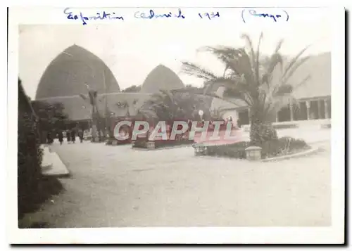 Photo Exposition coloniale 1931 Paris Congo