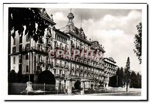 Cartes postales moderne Lago Maggiore Stresa Borromeo Grande Albergo Isole Borromeo